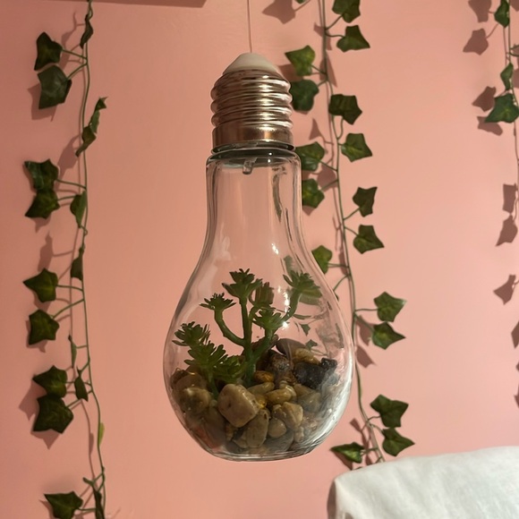Other - Light bulb greenhouse deco